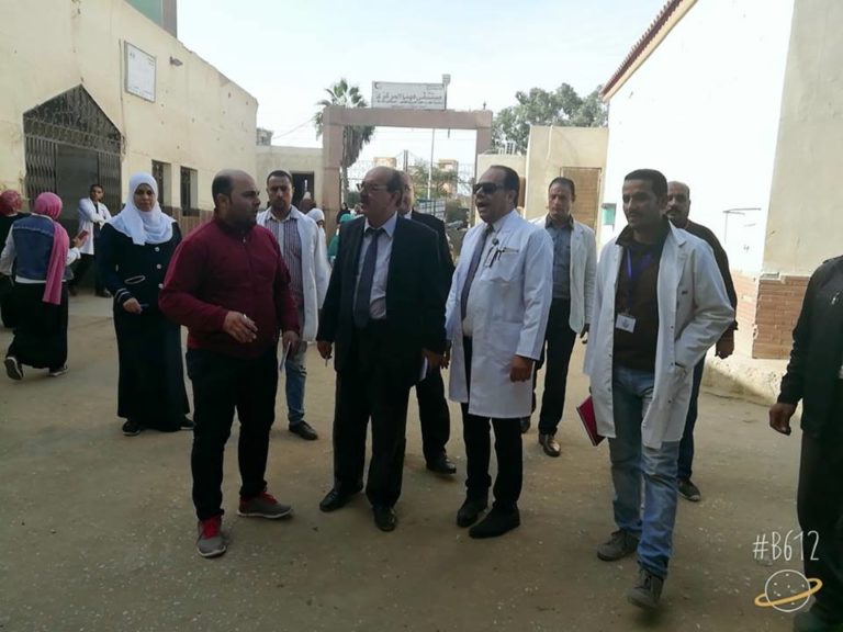وكيل الوزارة يحيل 14 طبيب للتحقيق بالشئون القانونية بمستشفيات ههيا وأبو كبير