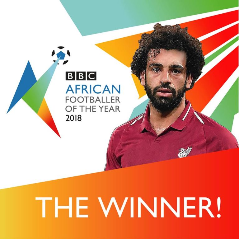 صلاح أفضل لاعب إفريقي للعام الثاني تواليا من “بي بي سي”