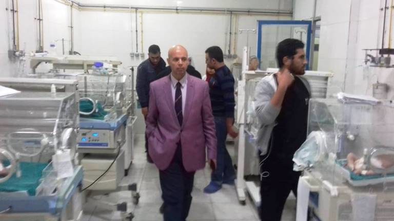 مرور مفاجئ لوكيل وزارة الصحة بالشرقية علي مستشفي الزقازيق العام