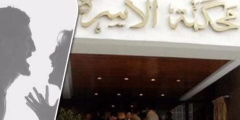 “صفاء أمام محكمة الأسرة : أتهمني في شرفي وجابلي السكربعد 7 شهور زواج