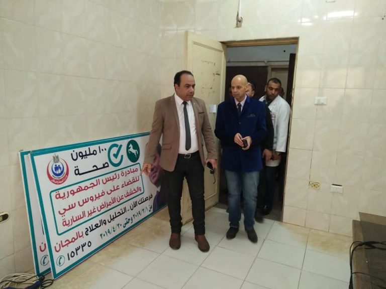 وكيل صحة الشرقية يتفقد وحدات طب الأسرة بههيا إستعدادا للمبادرة الرئاسية وحملة التطعيم