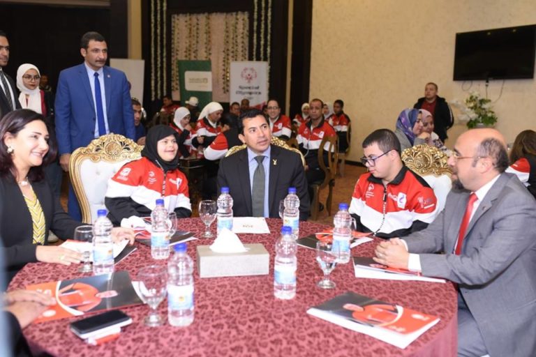 وزير الرياضة يشهد مؤتمر دعم بعثة الأولمبياد الخاص المشاركة بالألعاب العالمية
