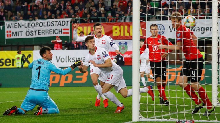 بولندا تهزم النمسا بهدف وحيد في تصفيات اليورو