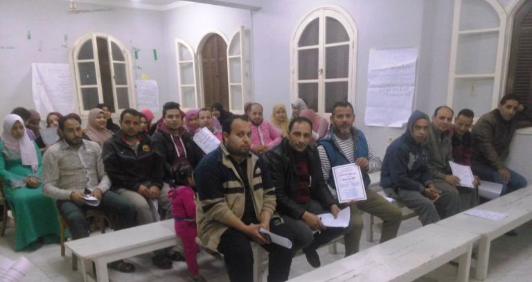 بالصور.. دورة الإسعافات الاولية والطوارئ بمركز شباب الجوسق ببلبيس