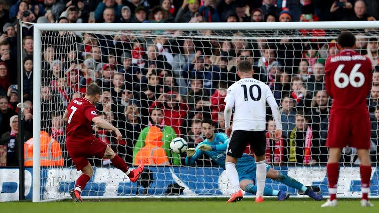 ليفربول يقتنص الصدارة من السيتي مؤقتًا بعد الفوز على فولهام