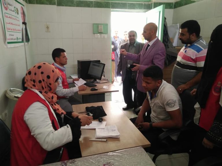 بالصور .. وكيل صحة الشرقية يتابع فرق المبادرة الرئاسية بأبو حماد