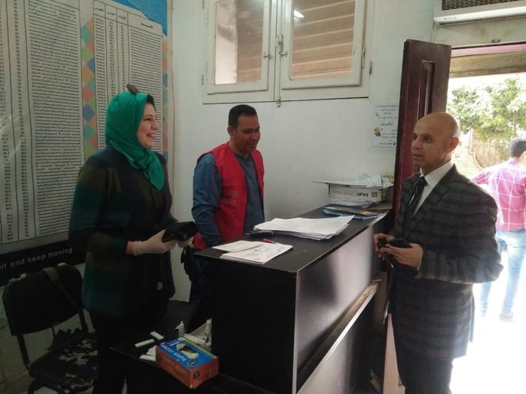 متابعة إدخال غير المدرجين بقاعدة البيانات لحملة 100 مليون صحة بالشرقية