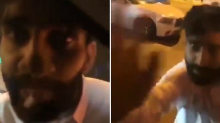 شاهد : فيديو لمتحرش سعودي يهز مواقع التواصل الإجتماعي