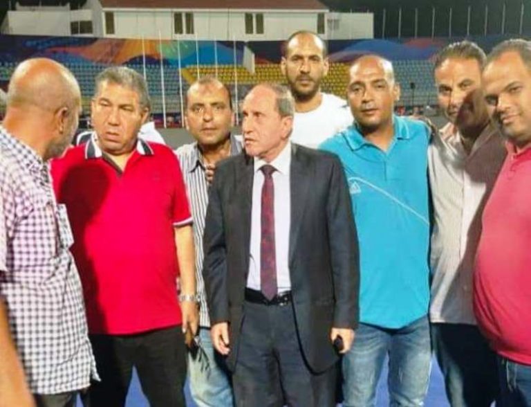 رئيس شركة كهرباء القناة يتفقد استاد الإسماعلية