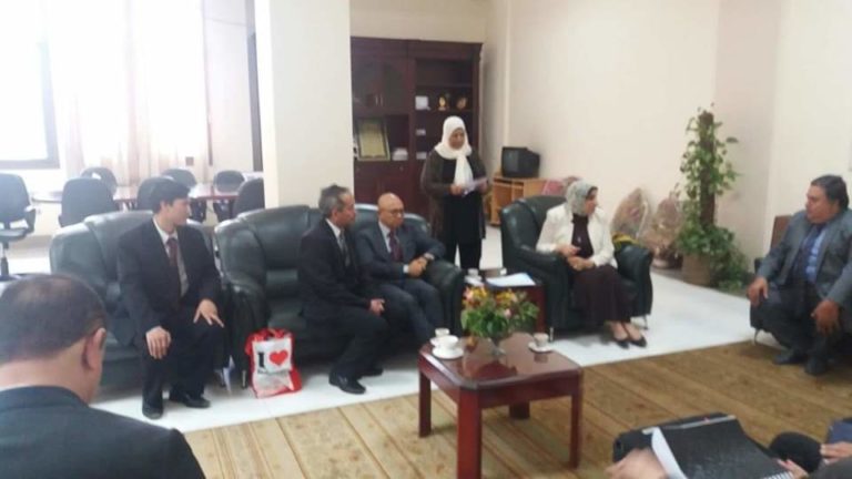 وفد إندونيسي في زيارة لجامعة الزقازيق لبحث أوجه التعاون العلمي والثقافي