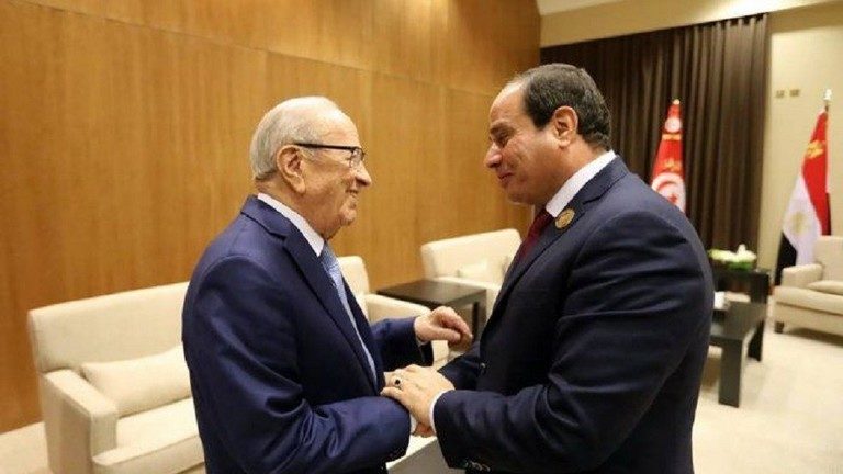 بهذه الكلمات نعي الرئيس “السيسي” الرئيس “السبسي”