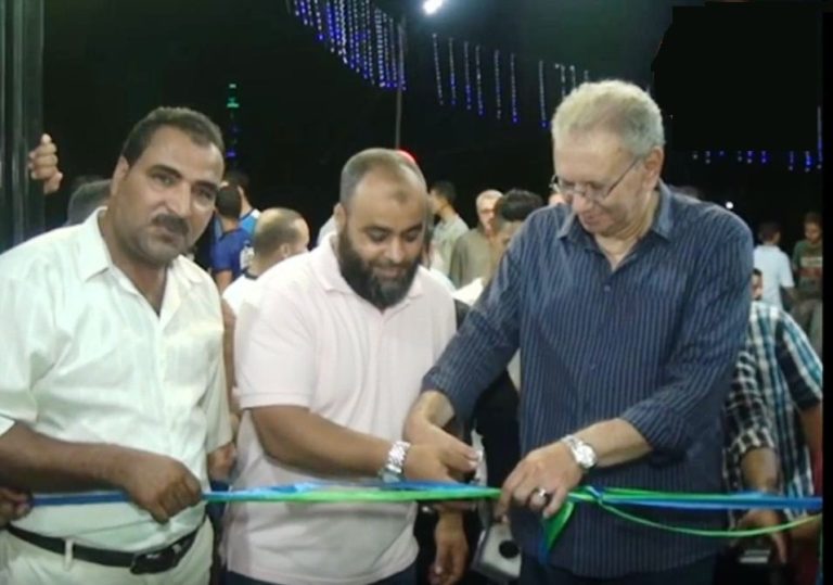 بالفيديو ..افتتاح “صالة نيو كلاسك جيم بالجوسق بحضور النائب فايز أبو خضرة