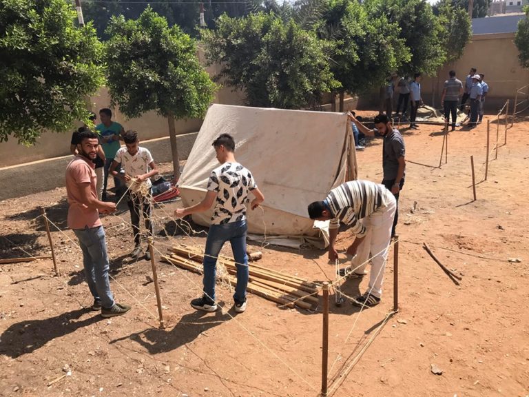 بالصور..مسابقة التفوق الكشفي بمركز شباب الجوسق