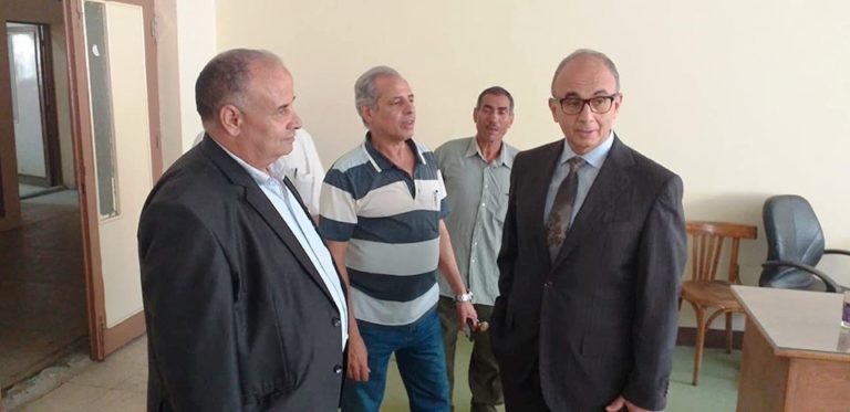 بالصور. الدكتور عثمان شعلان نائب رئيس جامعة الزقازيق يتابع الأستعداد للعام الدراسي الجديد