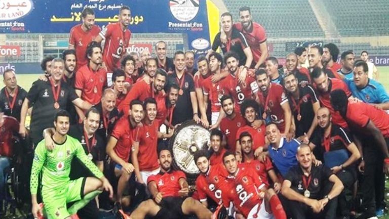 إقامة احتفالية الأهلى بالدورى قبل السوبر المصرى