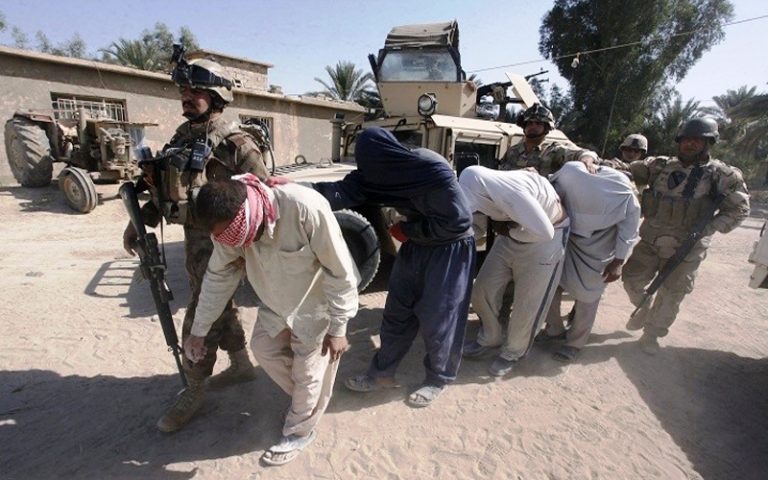 القبض على 10 عناصر من داعش الإرهابى فى الموصل بالعراق