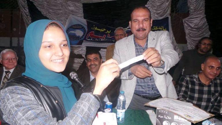 مستقبل وطن ببلبيس يمنح الفائز بمسابقة القرأن الكريم ” عمرة” لزيارة بيت الله الحرام