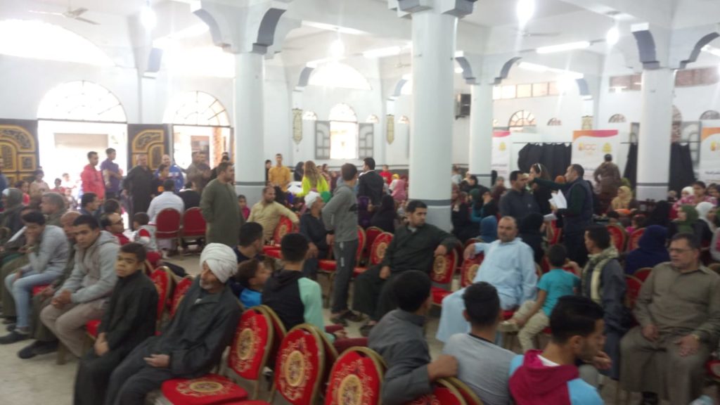 بالصور..نجاح القافلة الطيبة الأولي من نوعها في محافظة الشرقية