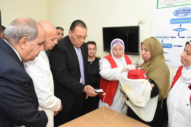 إنطلاق المبادرة الرئاسية للكشف المبكر عن ضعف وفقدان السمع لدى الأطفال وحديثي الولادة بالشرقية
