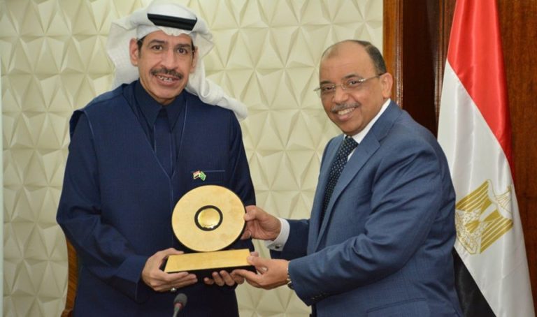 شعراوي يستقبل رئيس مجلس الأعمال المصري السعودي