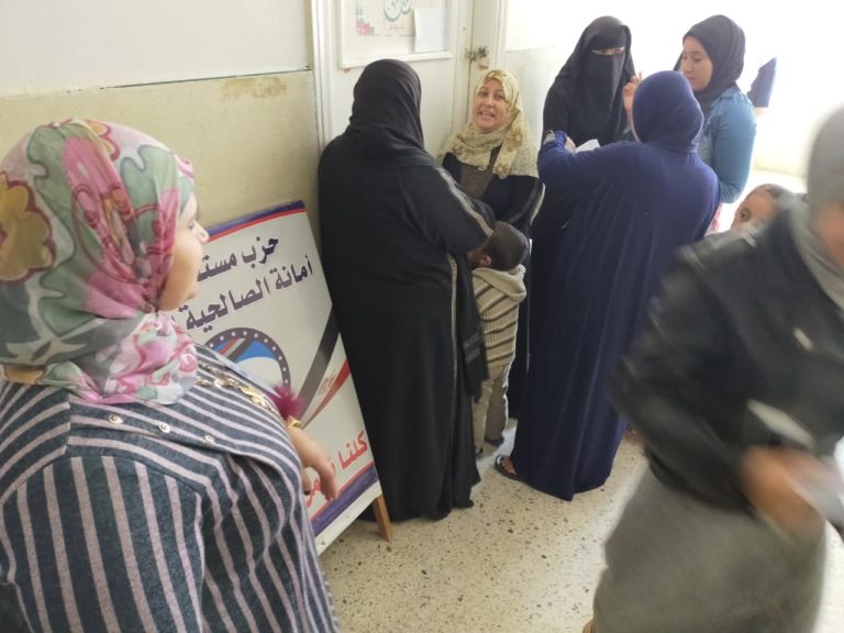 احنا معاكى”..مبادره نظمها مستقبل وطن بالشرقيه للكشف عن أورام السرطان بمدينة الصالحيه الجديده