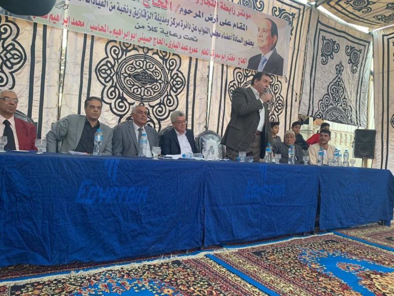 رابطة التجار والجزارين بالشرقية يعقدون مؤتمرًا اعتراضًا على قرار نقل سوق المواشي