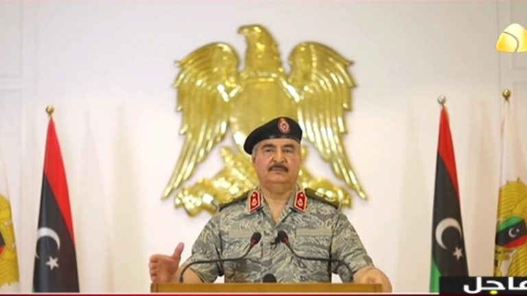 الحرب العالمية الثالثة ..حفتر يعلن الحرب علي أردوغان في تصريح