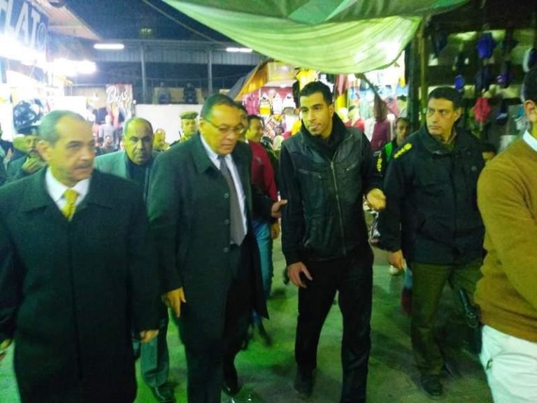 محافظ الشرقية يقود حملة مكبرة لإزالة التعديات ورفع الإشغالات بشارع البوسته بمدينة الزقازيق