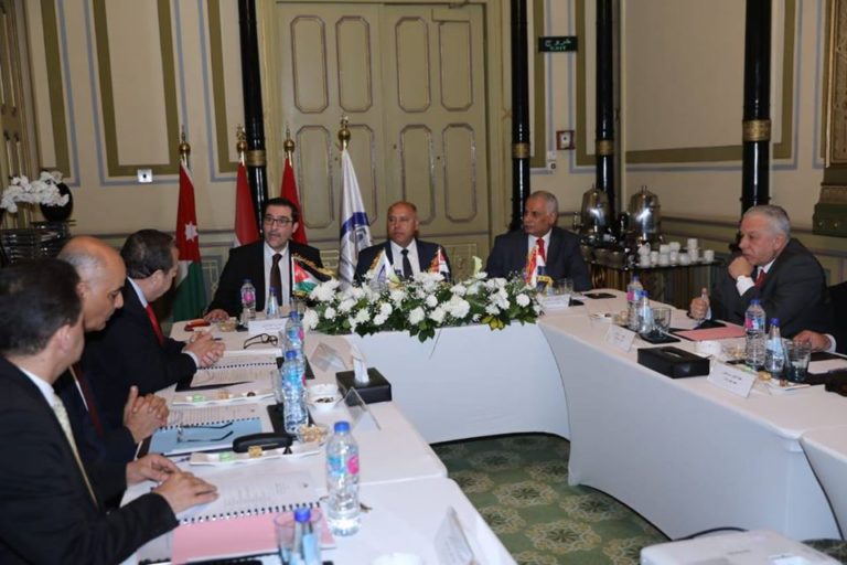 وزير النقل مهندس كامل الوزير يترأس الاجتماع ال 74 للجمعية العمومية لشركة الجسر العربي للملاحة