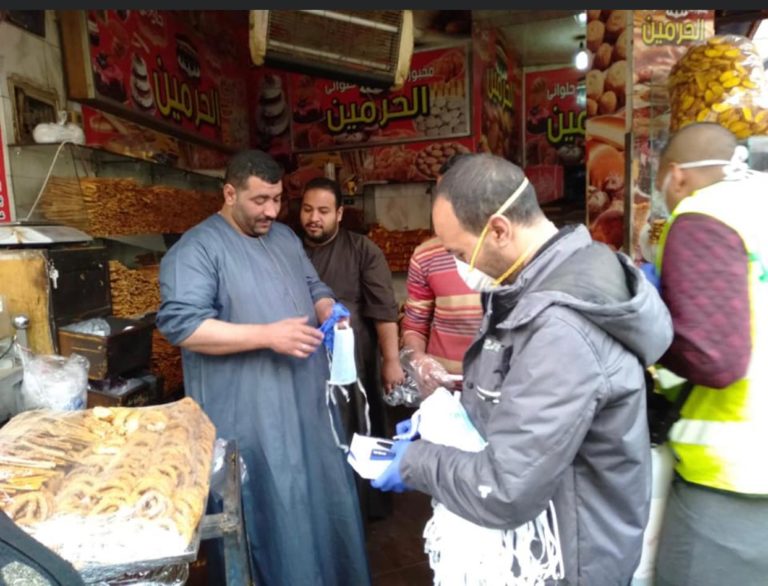 بالصور حملة تطهير موسعة بإمبابة