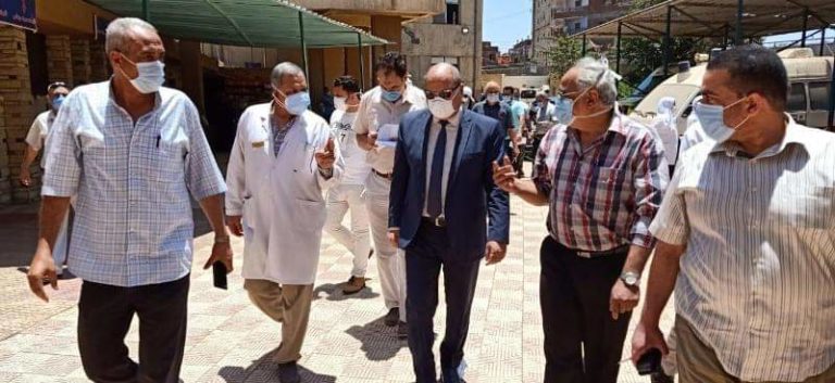 للحد من إنتشار كورونا بالصور المنوفية : بدء عمل لجان المتابعة اليومية للمستشفيات بنطاق المحافظة تنفيذا لتوجيهات رئيس الوزراء