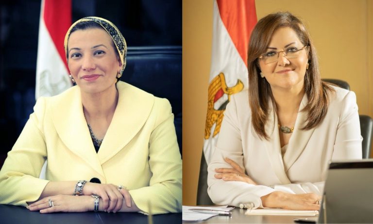 وزيرتا التخطيط والتنمية الاقتصادية والبيئة تعقدان اجتماعًا موسعًا لمناقشة آليات التحول للاقتصاد الأخضر؛ وقواعد طرح وتطبيق السندات الخضراء