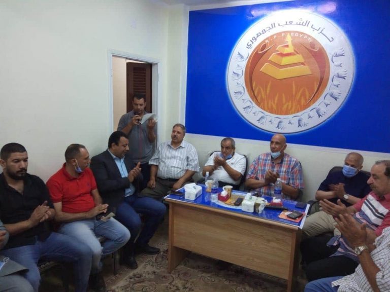 الشعب الجمهوري بالشرقية يفتتح أولى مقراته الجديدة في “ديرب نجم”