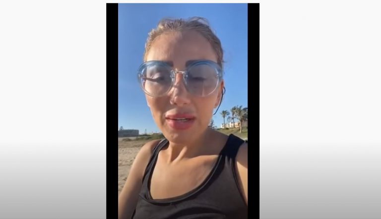 شاهد : ريهام سعيد تنهار من البكاء بعد تحرش 6 شباب بها في مارينا