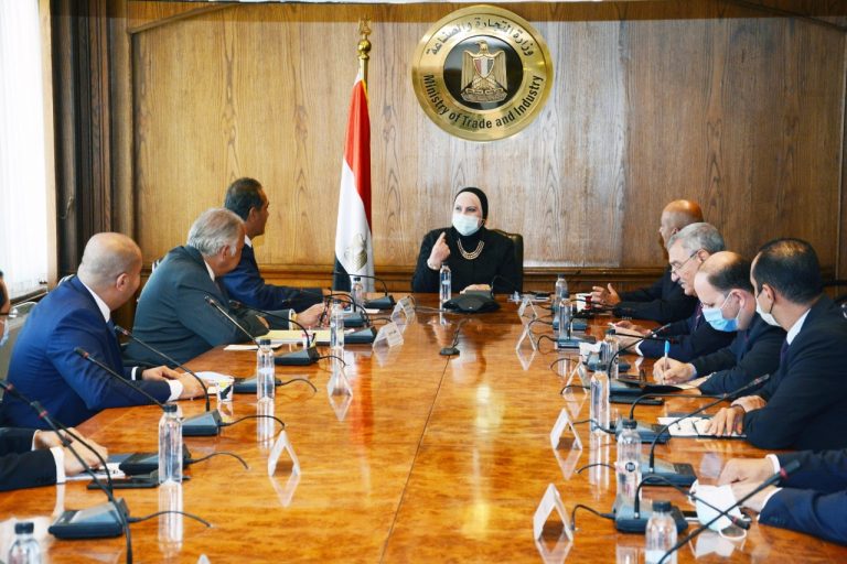 وزيرة التجارة والصناعة تستعرض مع ممثلى المجالس التصديرية خطة الارتقاء بالصادرات المصرية للأسواق الخارجية  وبصفة خاصة السوق الإفريقي
