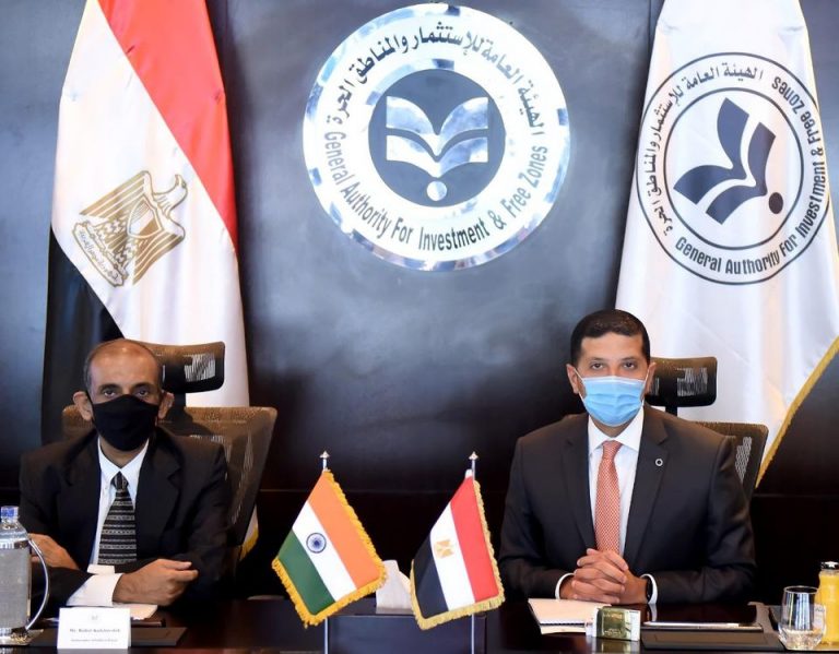 الرئيس التنفيذى لهيئة الاستثمار يلتقى السفير الهندى لزيادة التعاون الاستثماري بين البلدين