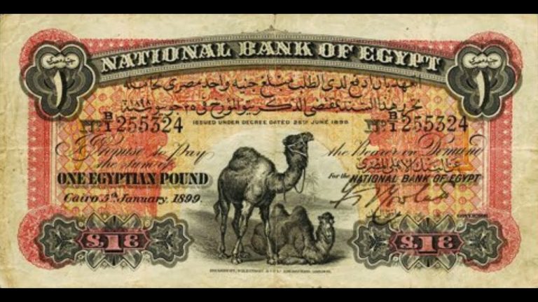 جنيه مصري سعره 300 ألف دولار يثير جدلا واسعا في مصر