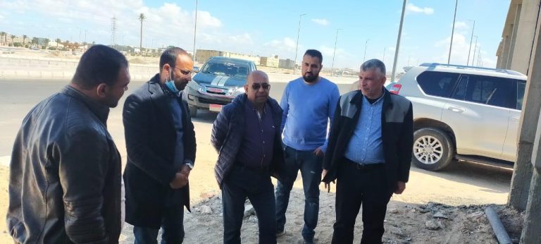 مسئولو جهاز ” أكتوبر الجديدة” يتفقدون سير العمل بالمشروعات الخدمية بالمدينة