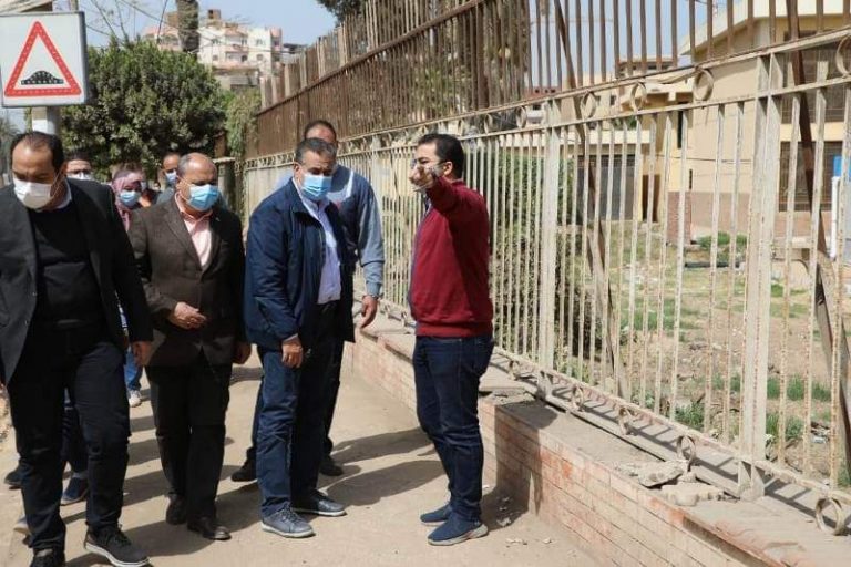 محافظ المنوفية يتابع أعمال التطوير بكوبري عمر أفندي ويتفقد أعمال الرصف … صور