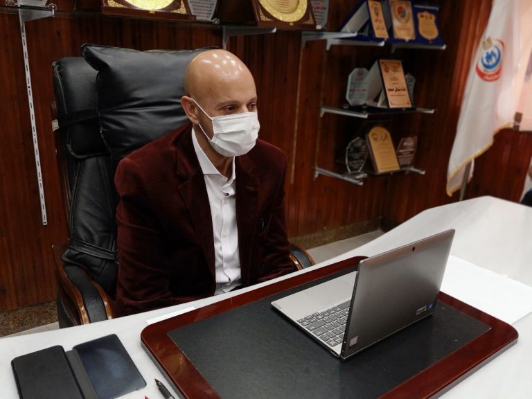 عبر تقنية الفيديو كونفراس.. إستمرار الإجتماعات المكثفة لوكيل وزارة الصحة بالشرقية بمديري مستشفيات المحافظة
