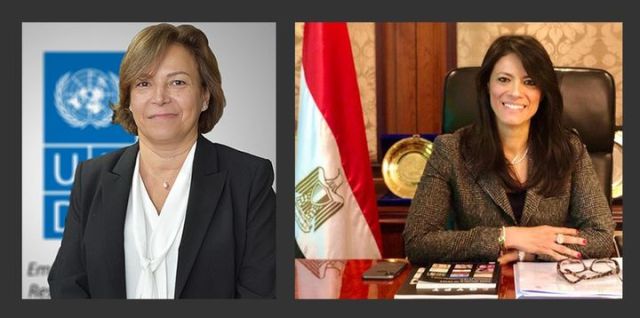 الدكتورة رانيا المشاط تشهد إطلاق مختبر تسريع الأثر الإنمائي لبرنامج الأمم المتحدة الإنمائي في مصر