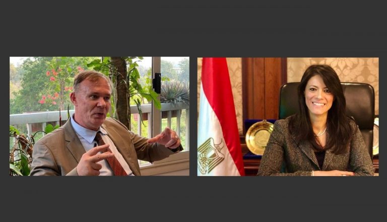 المشاط..  تلتقي مدير مكتب الوكالة الألمانية للتعاون الدولي بالقاهرة لبحث مجالات التعاون المشتركة