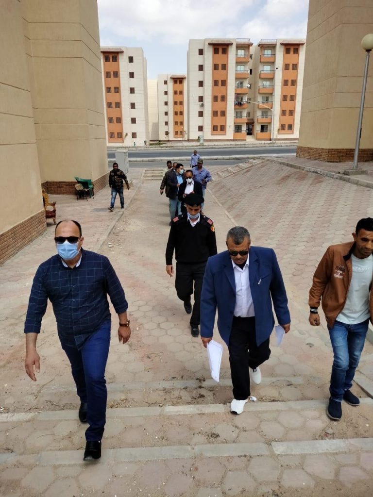 رئيس جهاز أكتوبر الجديدة:  لجنة الضبطية القضائية تنفذ حملة للتفتيش على وحدات الإسكان الاجتماعي المخالفة بالمدينة