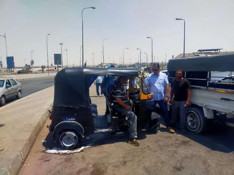 جهاز مدينة العبور ينفذ حملات موسعة للقضاء على الظواهر العشوائية بالتعاون مع الشرطة