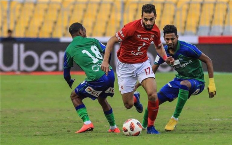 التشكيل المتوقع لنادي الاهلي امام مصر المقاصة