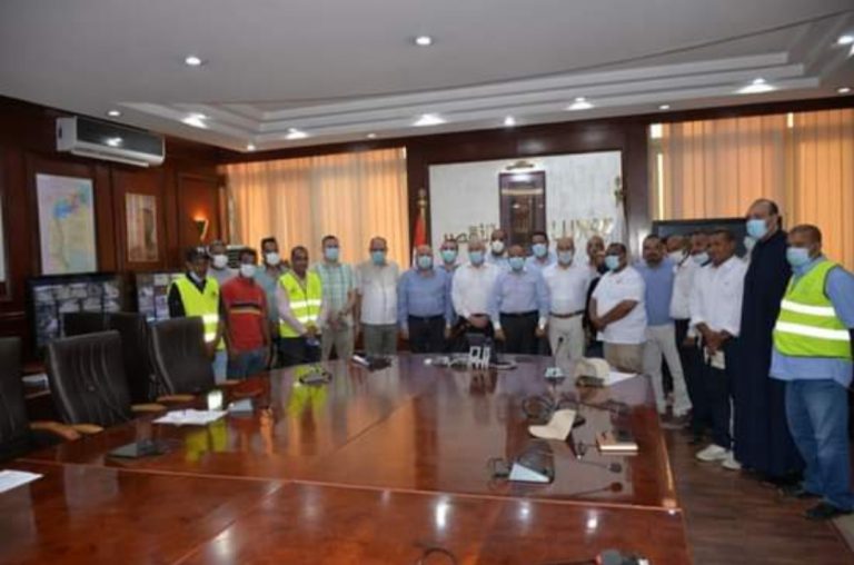 متابعة محمود الشعراوي لبرنامج تطوير الريف المصري بمحافظة الأقصر