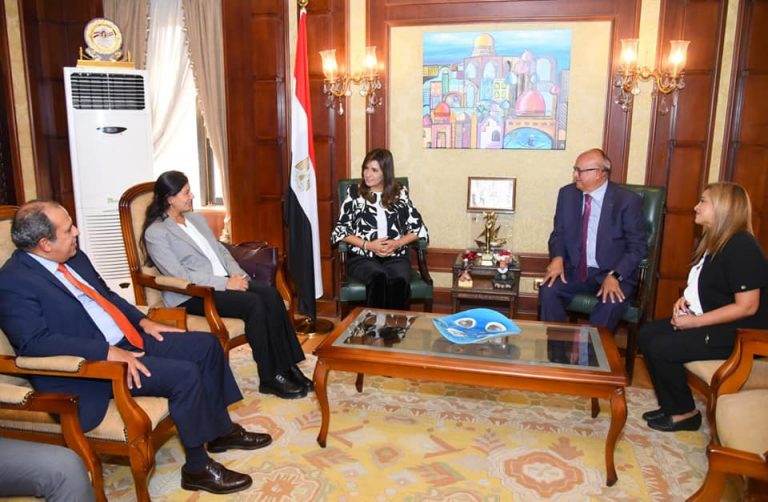 وزيرة الهجرة تبحث التعاون مع الجامعة البريطانية للمشاركة في دعم تنفيذ عدد من المبادرات
