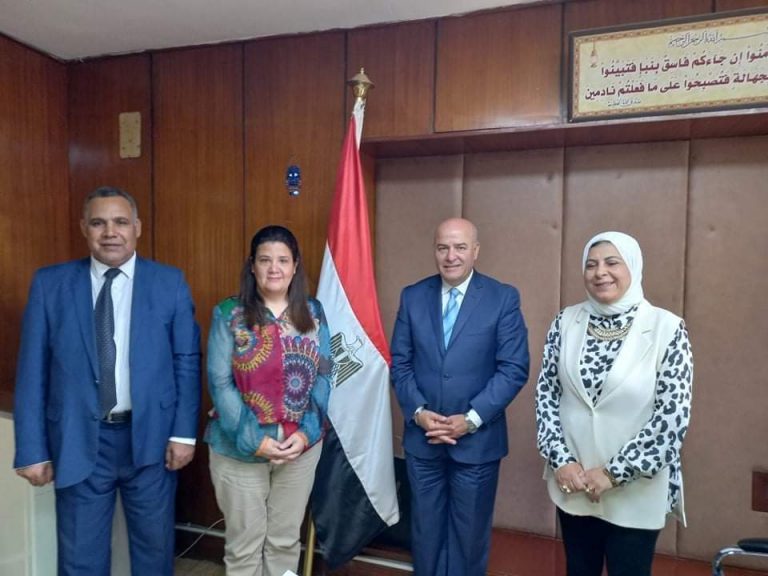 اجتماع هام  بوزاره الشباب والرياضه بالتعاون مع مؤسسه مصر الخير