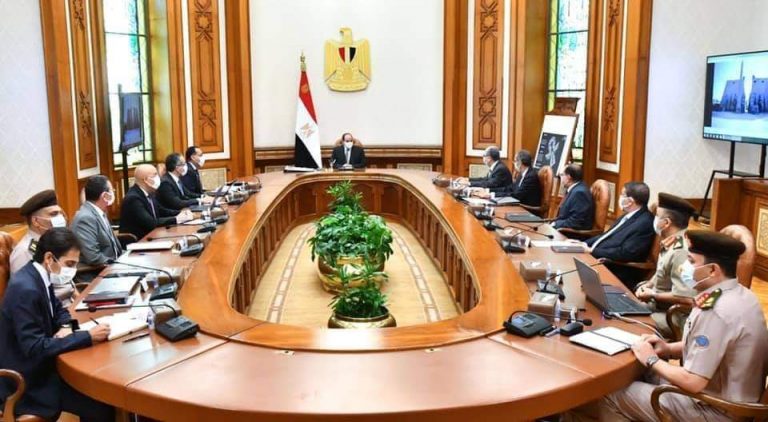 الرئيس السيسي يعقد اجتماعا لاستعراض مستجدات الموقف التنفيذي لمشروعات العاصمه الاداريه