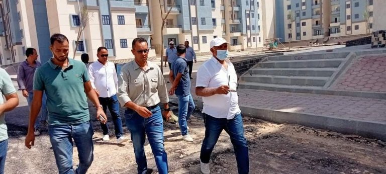 الجولة شملت أعمال تنفيذ المبادرة الرئاسية “سكن لكل المصريين” لمتوسطي الدخل وعمارات “زهور مايو” و”دار مصر”